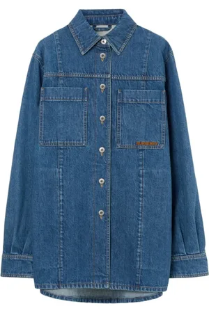 Burberry Mujer, Chaquetas, Azul, Talla: S