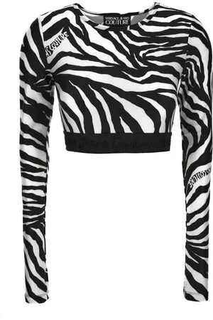 VERSACE Mujer, Camisetas, Negro, Talla: XS