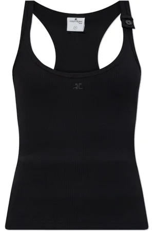Courrèges Mujer, Camisetas, Negro, Talla: M