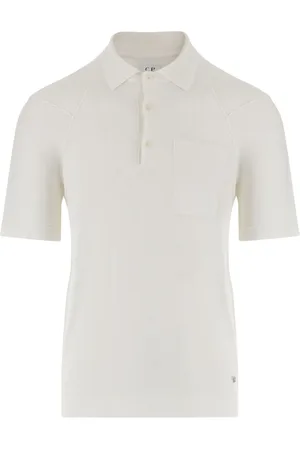 C.P. Company Hombre, Camisetas, Blanco, Talla: L