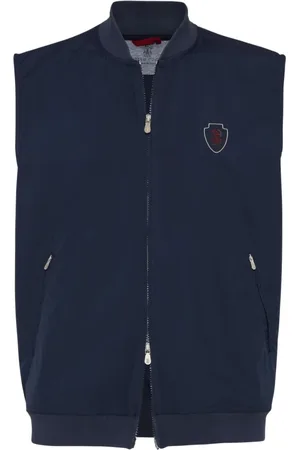 Brunello Cucinelli Hombre, Chaquetas, Azul, Talla: 4XL