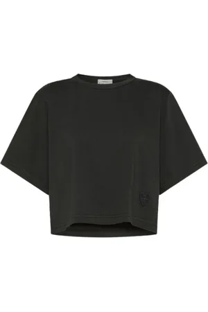 FORTE FORTE Mujer, Camisetas, Negro, Talla: M