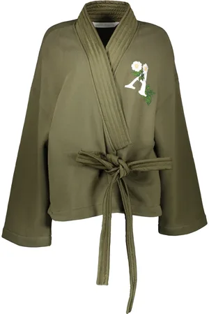 Palm Angels Mujer, Blusas y Camisas, Verde, Talla: S