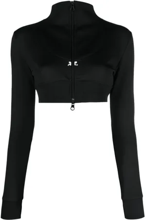 Courrèges Mujer, Sudaderas, Negro, Talla: S