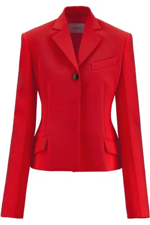 Salvatore Ferragamo Mujer, Chaquetas, Rojo, Talla: S