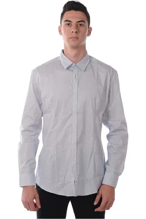 D.A. Daniele Alessandrini Hombre, Camisas, Blanco, Talla: 3XL