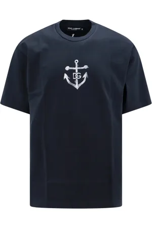 Dolce & Gabbana Hombre, Camisetas, Azul, Talla: XL