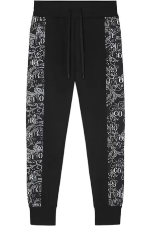 VERSACE Hombre, Pantalones, Negro, Talla: S