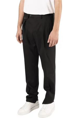 LARDINI Hombre, Pantalones, Negro, Talla: S