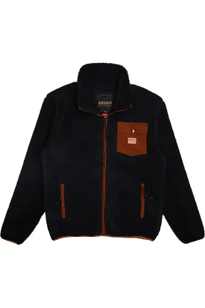 Deus Ex Machina Hombre, Chaquetas, Negro, Talla: S