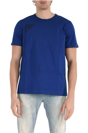 Dondup Hombre, Camisetas, Azul, Talla: M