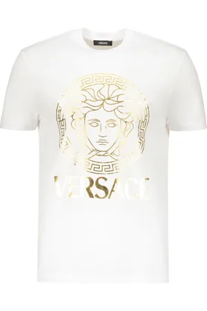 VERSACE Hombre, Camisetas, Blanco, Talla: L