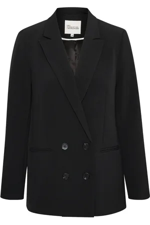 My Essential Wardrobe Mujer, Chaquetas, Negro, Talla: 2XL