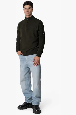 Quotrell Hombre, Jerseys, Verde, Talla: L