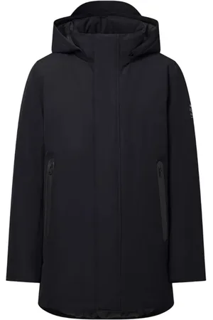 ECOALF Hombre, Abrigos, Negro, Talla: M
