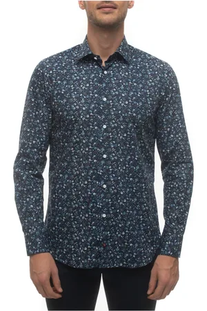 Carrel Hombre, Camisas, Azul, Talla: L