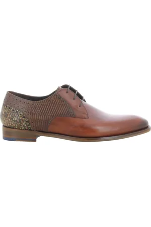Floris van Bommel Hombre, Zapatos, Marrón, Talla: 44 EU