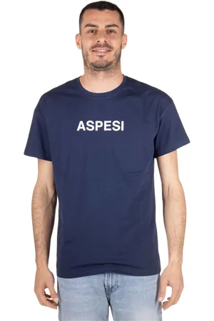 Aspesi Hombre, Camisetas, Azul, Talla: S