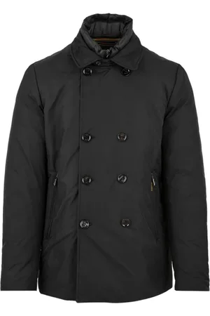 MOORER Hombre, Chaquetas, Negro, Talla: M