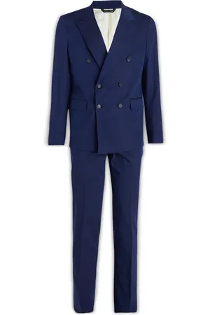 Brian Dales Hombre, Trajes, Azul, Talla: L
