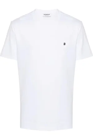 Dondup Hombre, Camisetas, Blanco, Talla: L