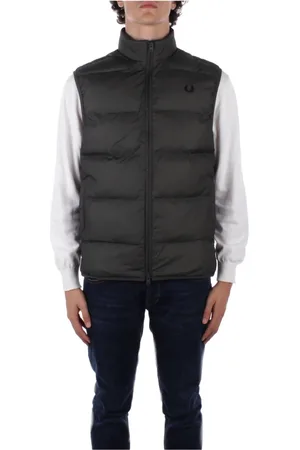 Fred Perry Hombre, Chaquetas, Verde, Talla: S