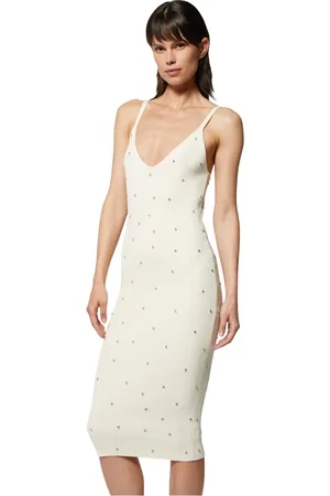Silvian Heach Mujer, Vestidos, Blanco, Talla: XS