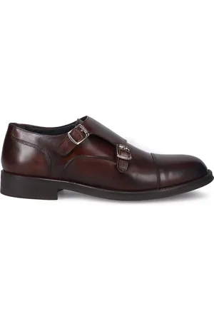 SANGIORGIO Hombre, Zapatos, Marrón, Talla: 43 EU