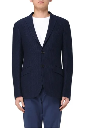 Etro Hombre, Chaquetas, Azul, Talla: 2XL