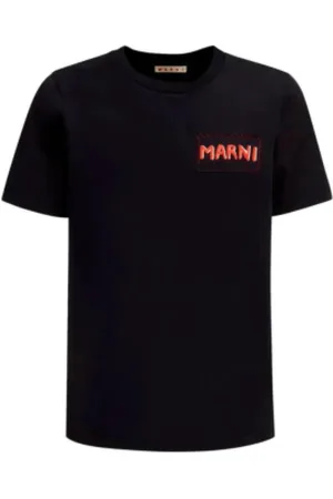 Marni Hombre, Camisetas, Negro, Talla: L