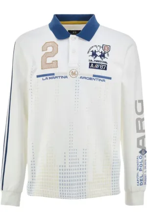 La Martina Hombre, Sudaderas, Blanco, Talla: M