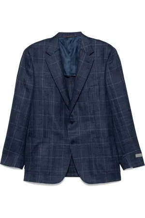 CANALI Hombre, Chaquetas, Azul, Talla: L