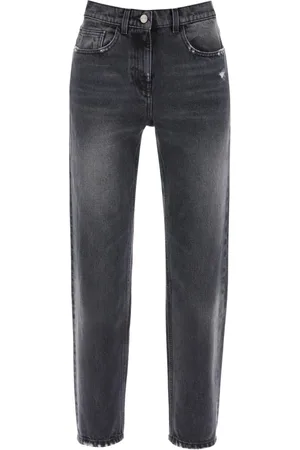 Palm Angels Mujer, Vaqueros, Gris, Talla: W27