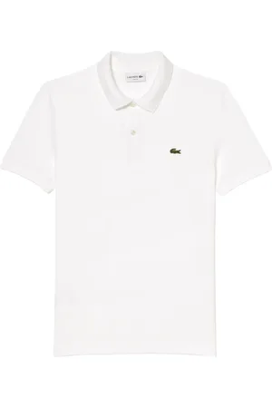 Lacoste Hombre, Camisetas, Blanco, Talla: L