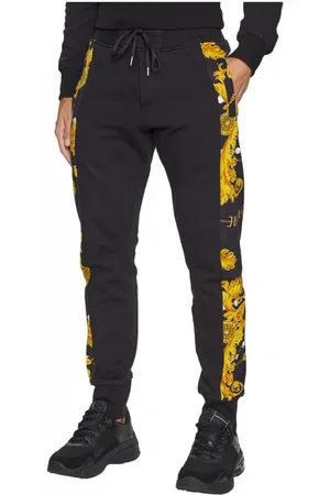 VERSACE Hombre, Pantalones, Negro, Talla: M