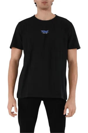 Dondup Hombre, Camisetas, Negro, Talla: XL
