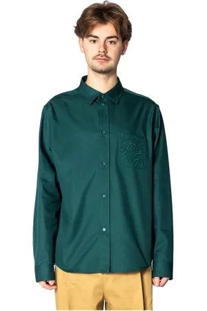 Loewe Hombre, Camisas, Verde, Talla: L