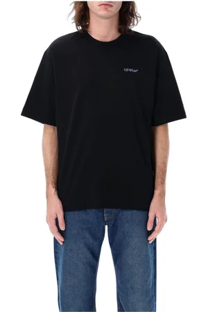 OFF-WHITE Hombre, Camisetas, Negro, Talla: S