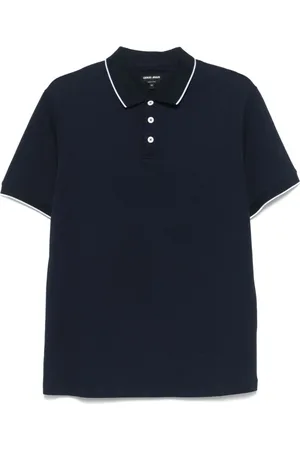 Giorgio Armani Hombre, Camisetas, Azul, Talla: 2XL