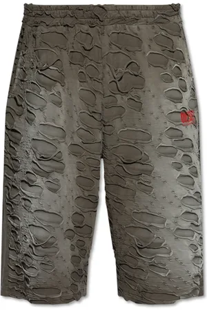 Diesel Hombre, Pantalones cortos, Verde, Talla: XL