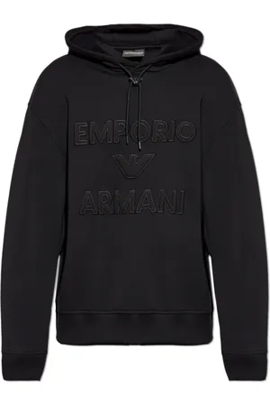 Emporio Armani Hombre, Sudaderas, Negro, Talla: 2XL