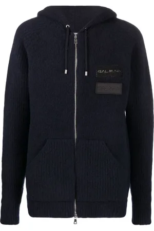 Balmain Hombre, Sudaderas, Azul, Talla: 2XL