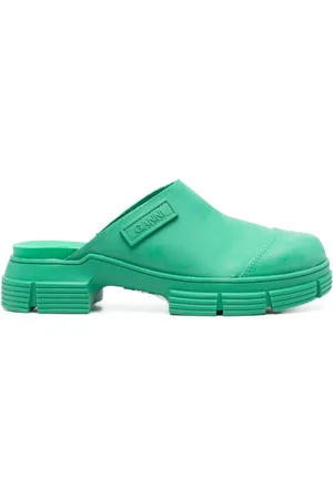 Ganni Mujer, Zapatos, Verde, Talla: 38 EU