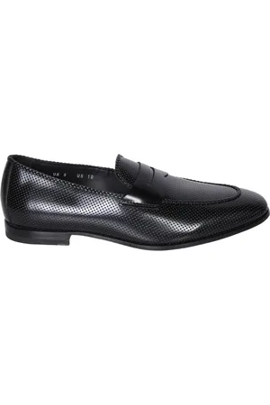 santoni Hombre, Zapatos, Negro, Talla: 43 1/2 EU