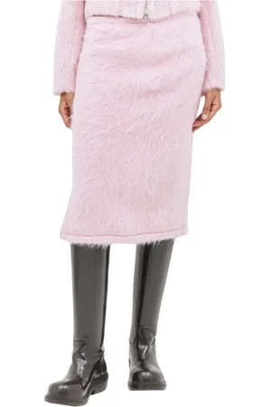 DRIES VAN NOTEN Mujer, Faldas, Rosa, Talla: M