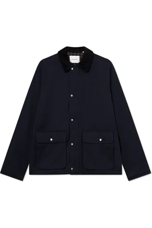 Les Deux Hombre, Chaquetas, Azul, Talla: M