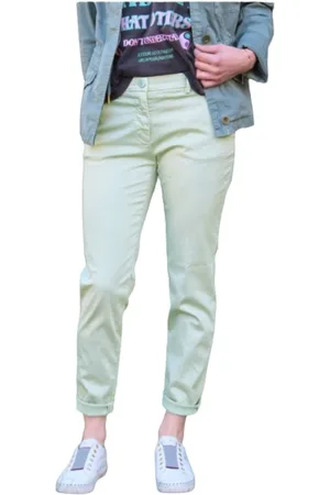 Masons Mujer, Pantalones, Verde, Talla: 2XS