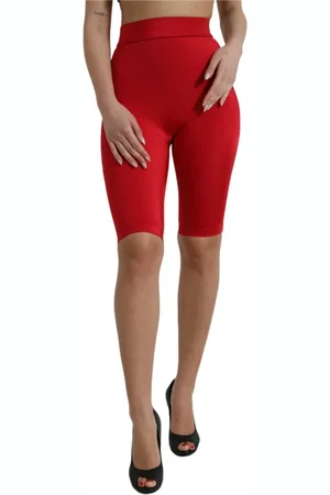 Dolce & Gabbana Mujer, Pantalones, Rojo, Talla: S