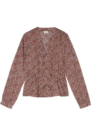 Apof Mujer, Blusas y Camisas, Marrón, Talla: L