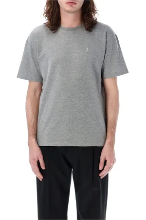 Saint Laurent Hombre, Camisetas, Gris, Talla: M